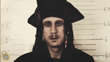 Jack Sparrow Costume GIF by FoilArmsandHog