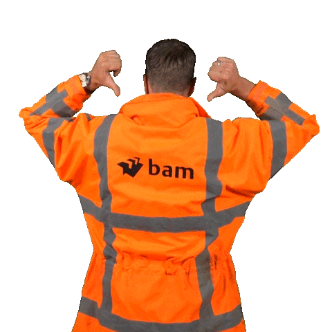 BAM Infra Nederland Sticker