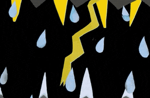 Raining Stick Figure GIF by State Champs