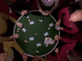 Poker GIF by Star Trek