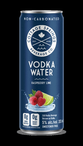 Water Vodka GIF by CottageSprings