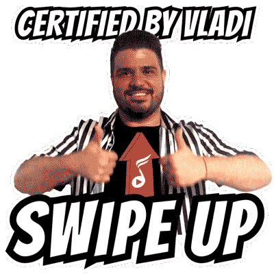 Instagram Swipe Up Sticker by La Musica