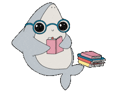 Book Read Sticker by Veruella