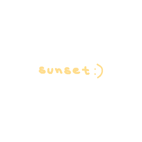 Por Do Sol Sun Sticker