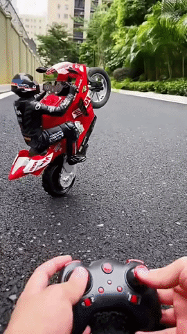 Self-balancing Rc Motorcycle Stunt Remote Motorbike - Motor Sports Universe