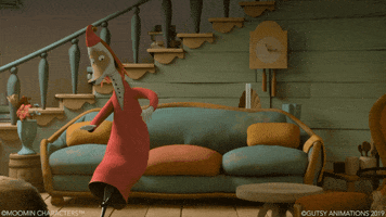 Sofa Afterwork GIF by Moomin Official