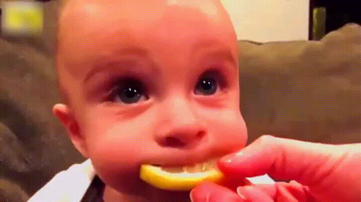 kids eating GIF