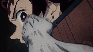 Nezuko Demonslayer Havingback GIF