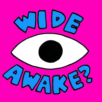 Wide Awake Stay Woke GIF by #GoVote