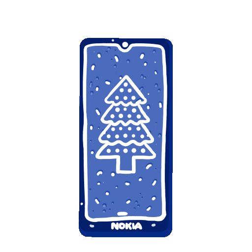 New Year Christmas Sticker by Nokia Mobile