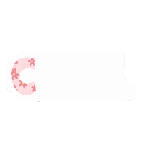 Pink Flowers Sticker