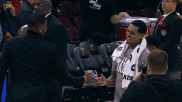Cleveland Cavaliers Handshake GIF by Utah Jazz