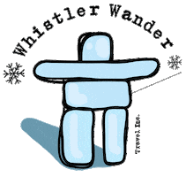 Whistler Blackcomb Sticker by Eva