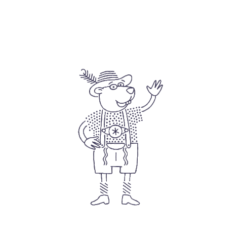 Dachsteinkönig Sticker