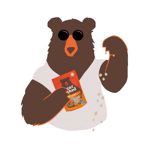 Bear Naked Granola Sticker