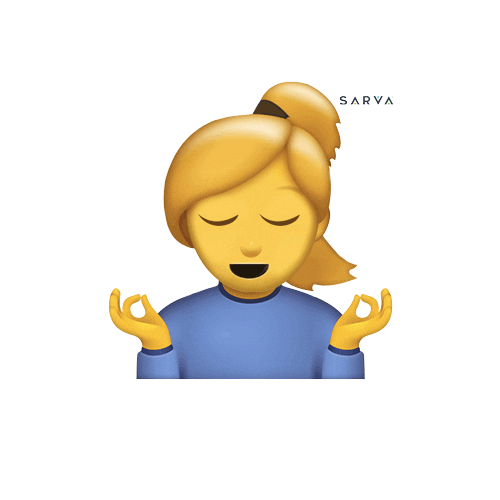 Cat Stretch Sticker by Sarva Yoga