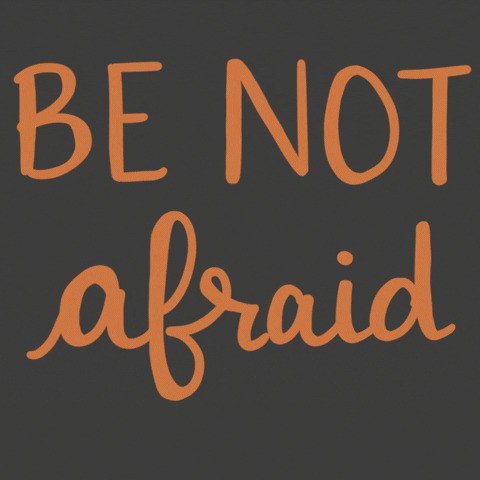 Be Not Afraid Saints GIF by Annunciation Designs