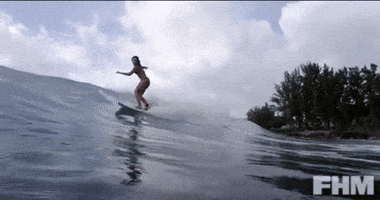 Anastasia Ashley Surf GIF by FHM