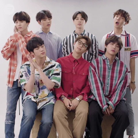 tired k-pop GIF by Spotify