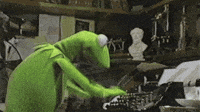 angry kermit face gif