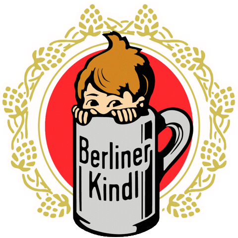Berlin Bier Sticker by Berliner Kindl