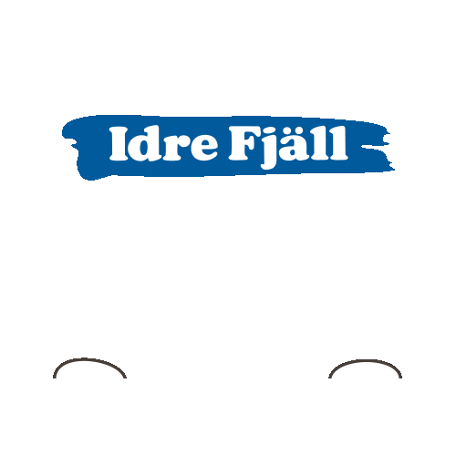 Idre Fjäll Sticker