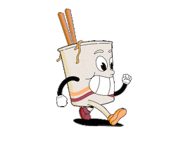 Animation Running Sticker