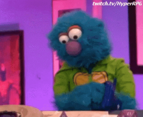 cookie monster dancing gif