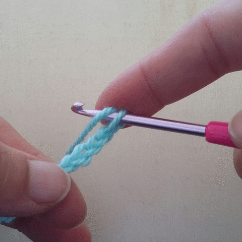 imo crochet hdc half double crochet GIF