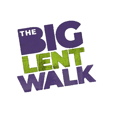 Big Lent Walk Sticker by CAFOD