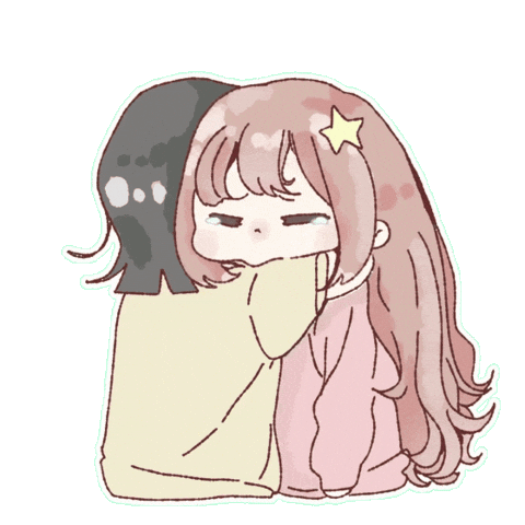 Sad Girl Sticker