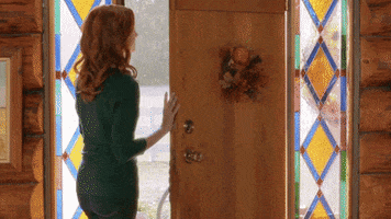 lindy booth fall GIF by Hallmark Channel