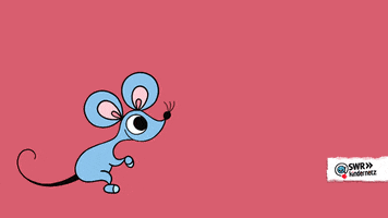 jumping mouse running GIF by SWR Kindernetz
