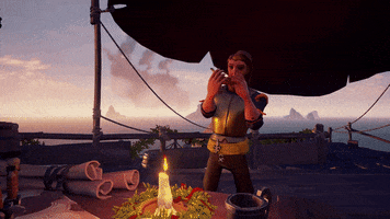 Christmas Surprise GIF by Sea of Thieves