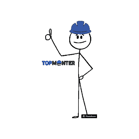 Topmonter Sticker
