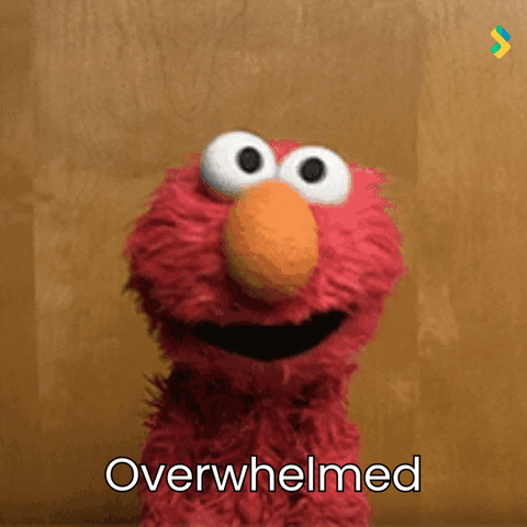 Tired Sesame Street GIF by Bombay Softwares