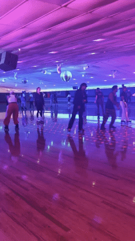 Skating GIF