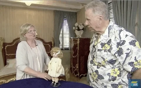 surprise creepy doll GIF by ANTIQUES ROADSHOW | PBS