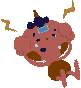 Illustration Crying Sticker