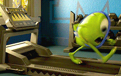 treadmill falling gif