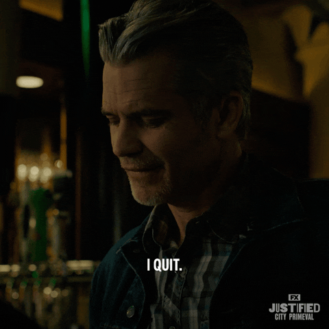 Quit Fx Networks GIF by Justified: City Primeval