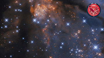 Stars Orange GIF by ESA/Hubble Space Telescope