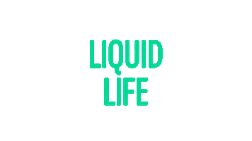 liquid life Sticker