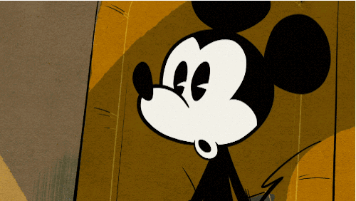 shocked mickey mouse GIF