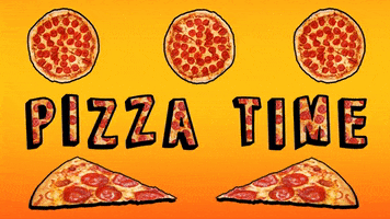 Hungry Pizza Time GIF by Holler Studios