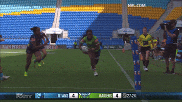 Womens Rugby League Nrl GIF by Canberra Raiders