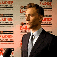 tom hiddleston interview GIF