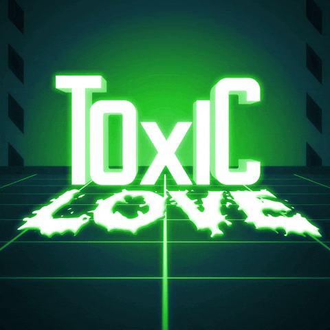 Glow Toxic Love GIF by Ishmael Arias Pinto - Find & Share on GIPHY