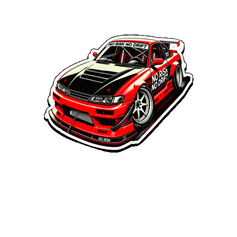 Sticker Drifting Sticker by NORISKNODRIFT