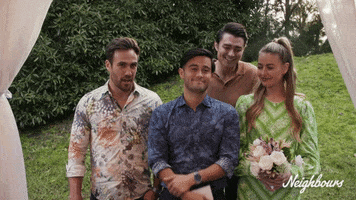 Aaron Brennan Boo GIF by Neighbours (Official TV Show account)